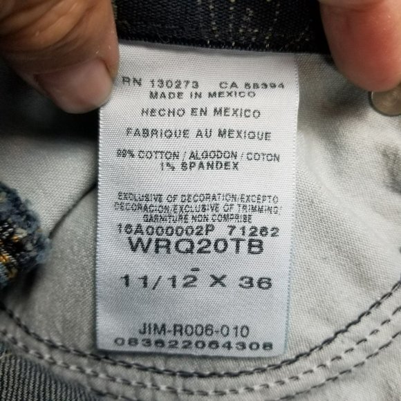 Wrangler Jeans Womens 11 Tall Medium Wash Stretch Mid Rise Shaping Bootcut - Picture 14 of 16